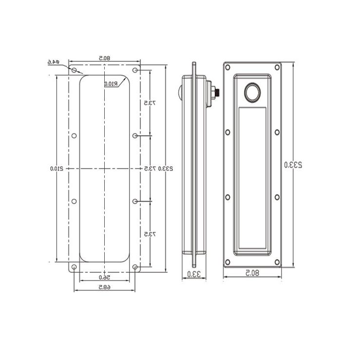 Stripping type cable threading board, kit (including CM module), KML 16/7, 160701